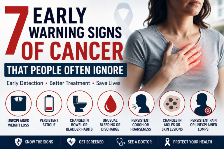 7 Early Warning Signs of Cancer That People Often Ignore
