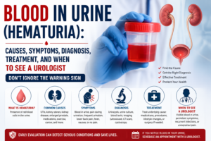 Blood in Urine: Causes, Symptoms, and When to See a Urologist