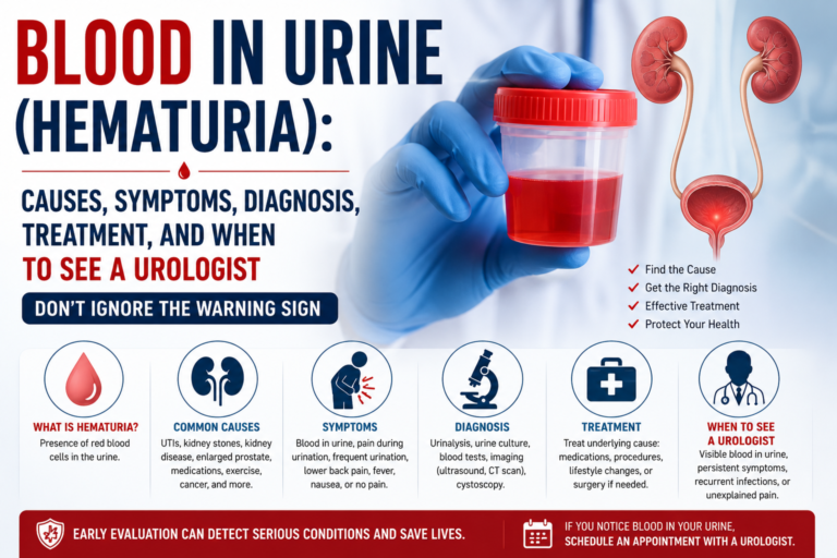 Blood in Urine: Causes, Symptoms, and When to See a Urologist